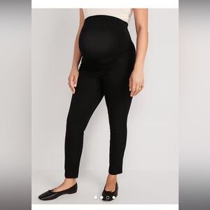 Old Navy Maternity Black Skinny Pants